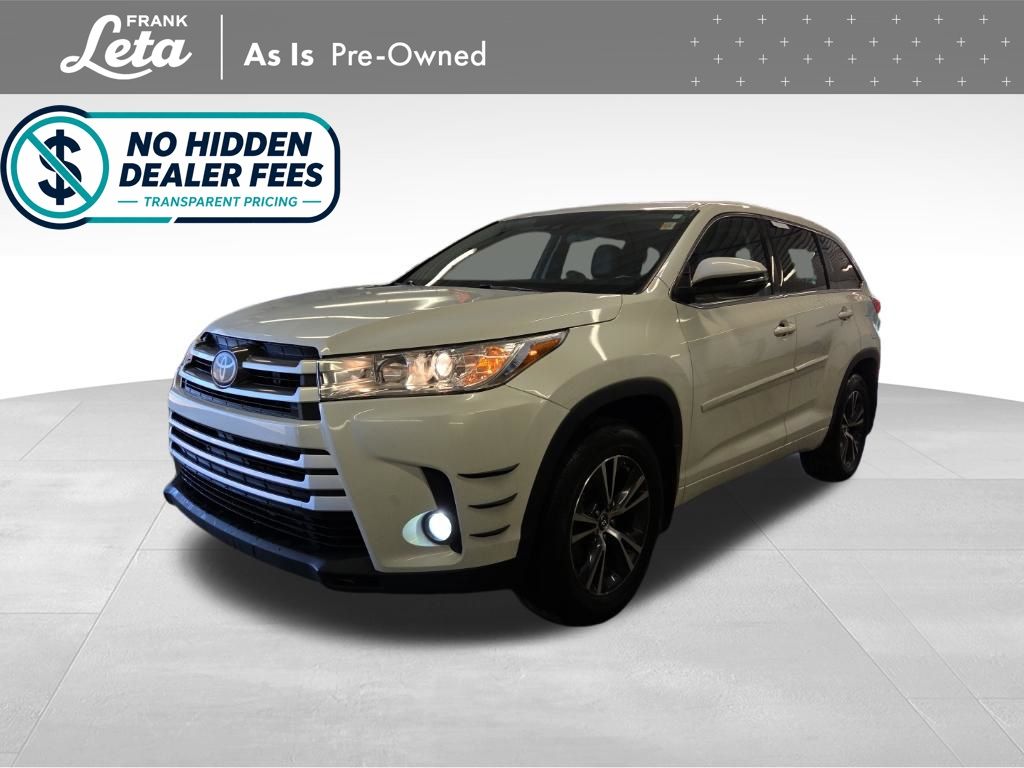 White (Blizzard Pearl) 2017 Toyota Highlander LE Plus AWD SUV / Crossover All-Wheel Drive 8-Speed Automatic