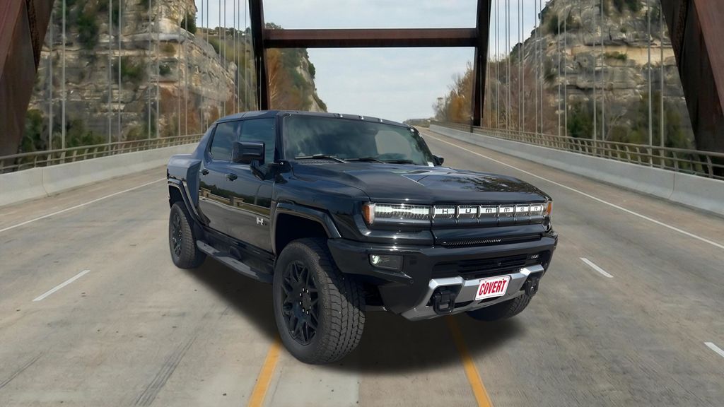 Void Black 2026 GMC Hummer EV Pickup 2X Crew Cab AWD Pickup Truck All-Wheel Drive 1-Speed Automatic