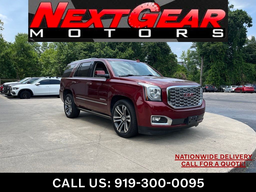 Crimson Red Tintcoat 2020 GMC Yukon Denali 4WD SUV / Crossover Four-Wheel Drive