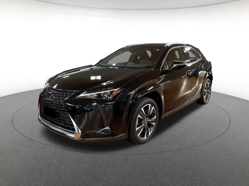 Black (Obsidian) 2023 Lexus UX Hybrid 250h Premium AWD SUV / Crossover All-Wheel Drive Continuously Variable Transmission