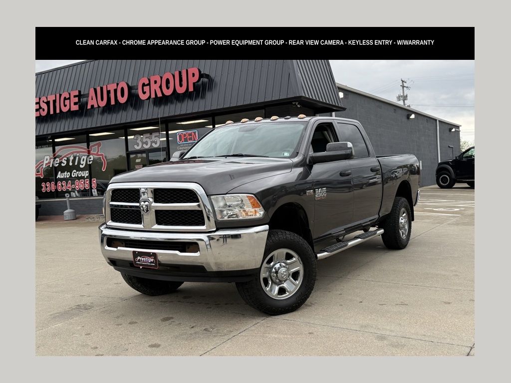 Gray (Granite Crystal Metallic Clearcoat) 2016 RAM 2500 Pickup Truck Four-Wheel Drive 6-Speed Automatic