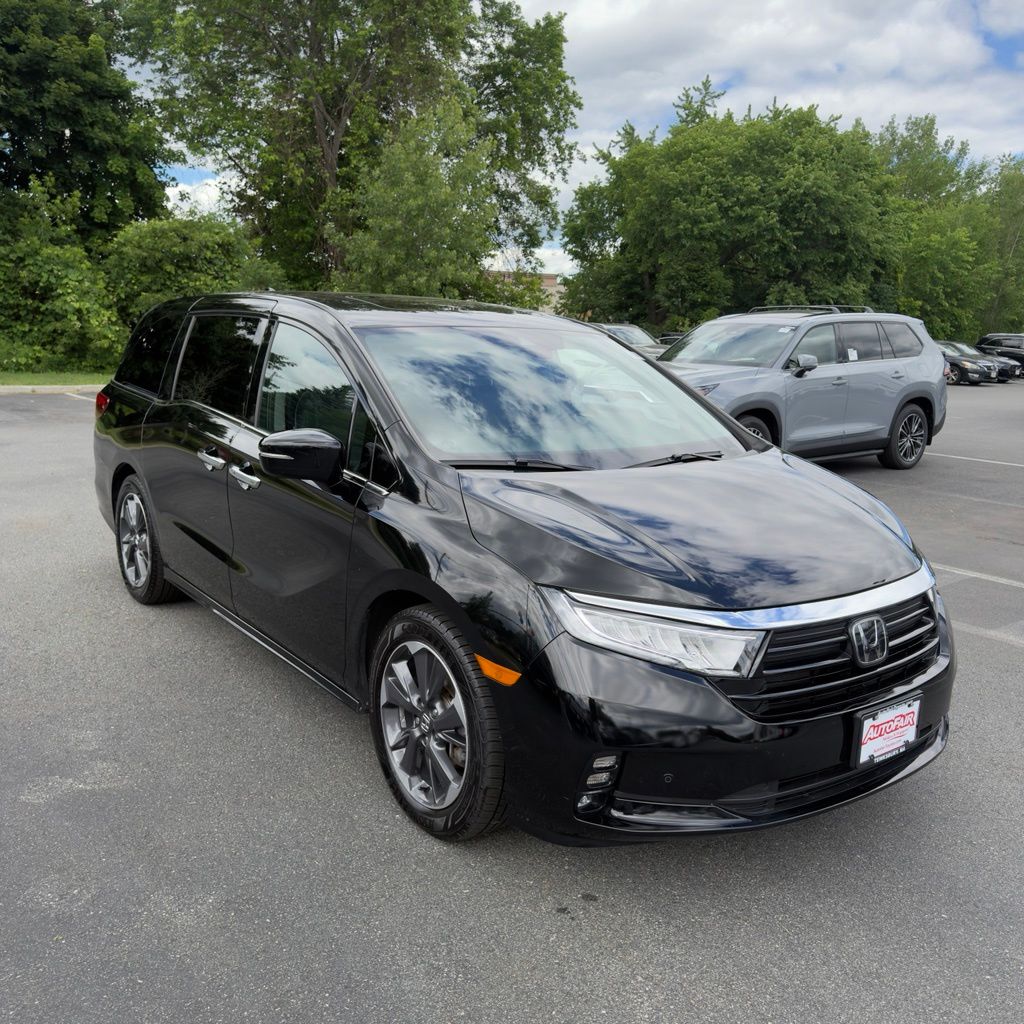 Black 2023 Honda Odyssey Minivan Front-Wheel Drive Automatic