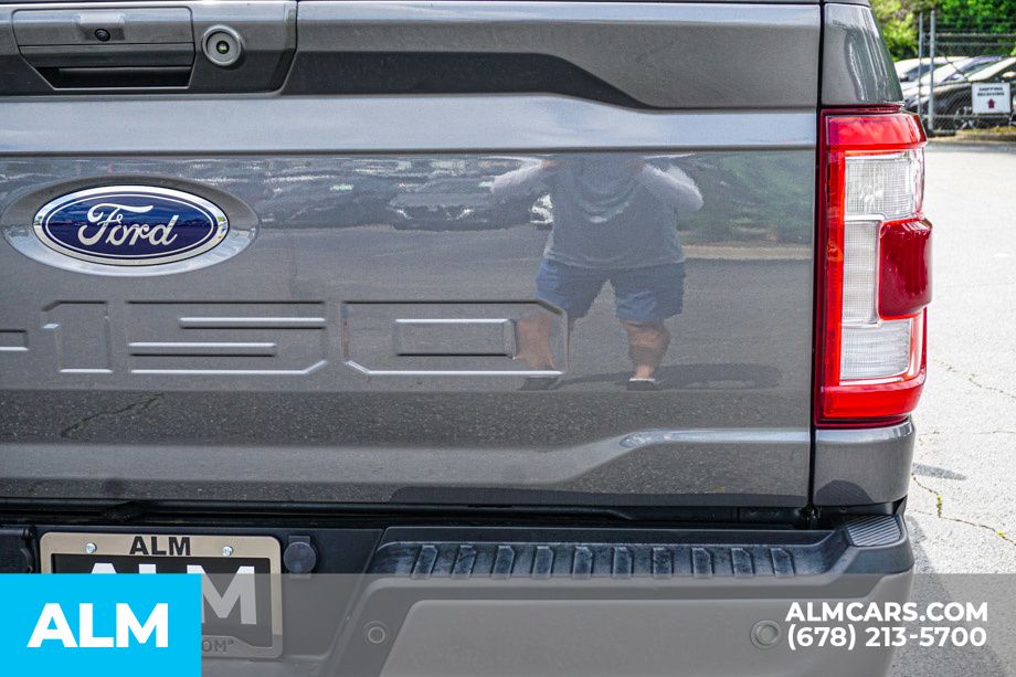 Used 2021 Gray Ford Lariat image 13