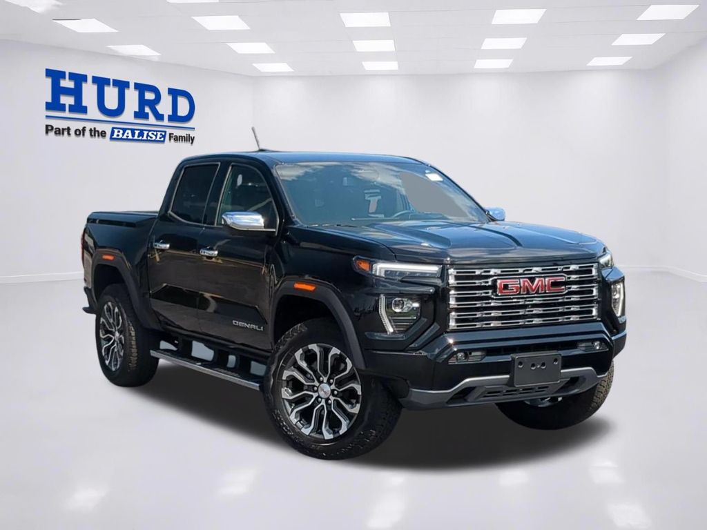 Onyx Black 2025 GMC Canyon Pickup Truck Four-Wheel Drive 8-Speed Automatic