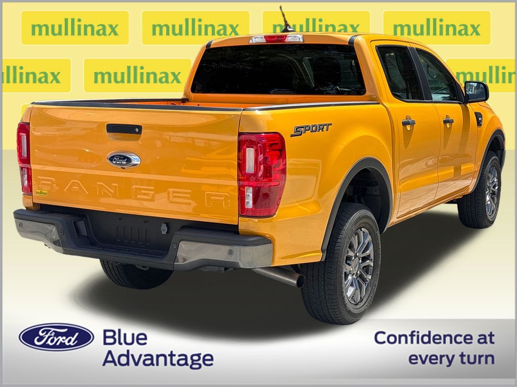 Certified Used 2021 Orange Ford XLT image 4