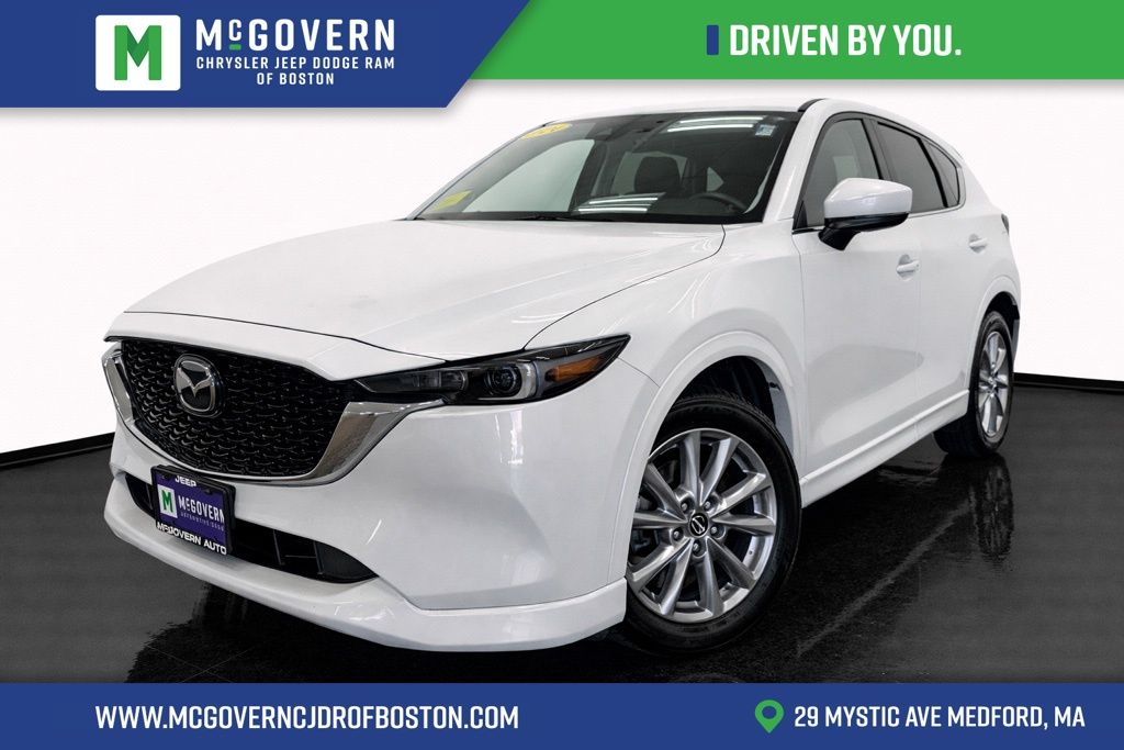 Rhodium White Metallic 2024 Mazda CX-5 2.5 S Select AWD SUV / Crossover All-Wheel Drive 6-Speed Automatic