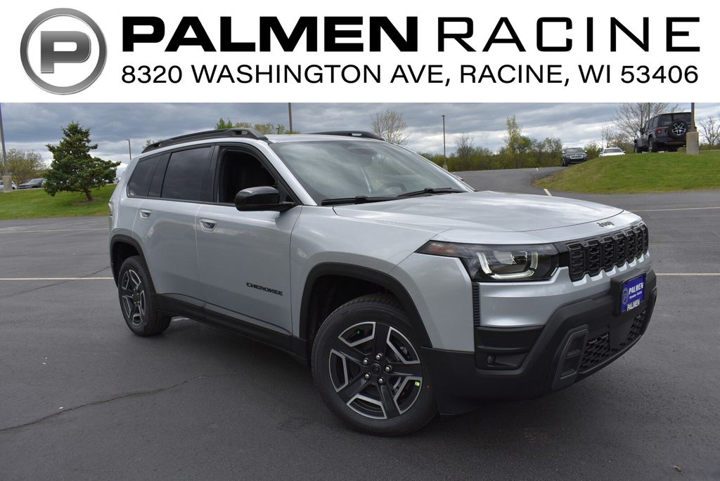 Silver Zynith Clearcoat 2026 Jeep Cherokee SUV / Crossover Four-Wheel Drive Continuously Variable Transmission