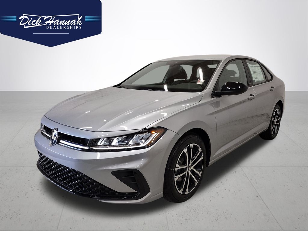Pyrite Silver 2026 Volkswagen Jetta Sedan Front-Wheel Drive 8-Speed Automatic