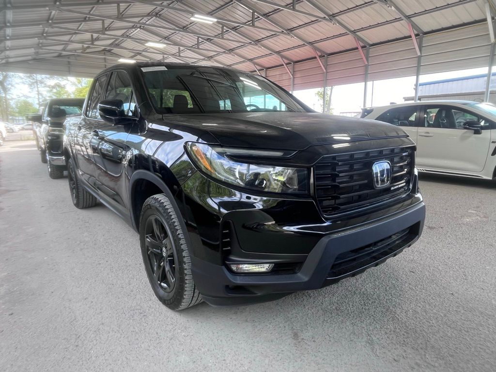 Black 2023 Honda Ridgeline Black Edition AWD Pickup Truck All-Wheel Drive 9-Speed Automatic