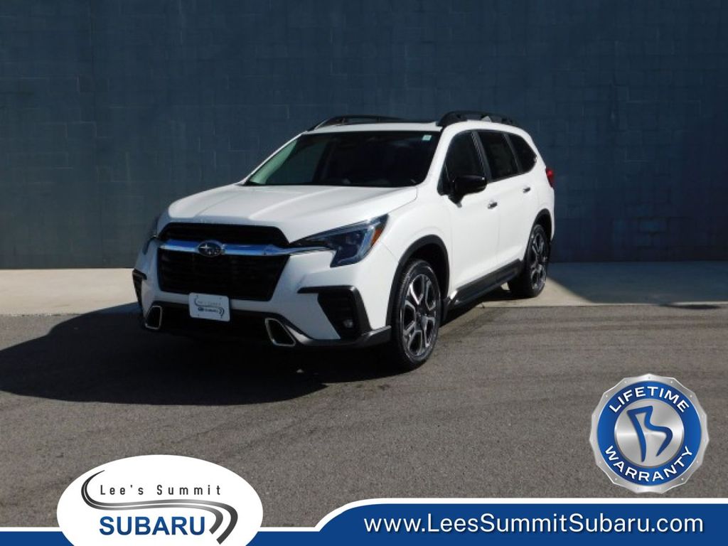 Crystal White Pearl 2025 Subaru Ascent Touring AWD SUV / Crossover All-Wheel Drive Continuously Variable Transmission