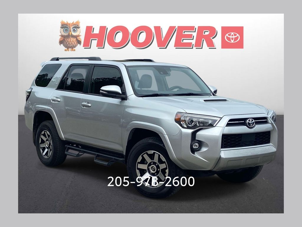 Classic Silver Metallic 2024 Toyota 4Runner TRD Off-Road Premium 4WD SUV / Crossover Four-Wheel Drive 5-Speed Automatic