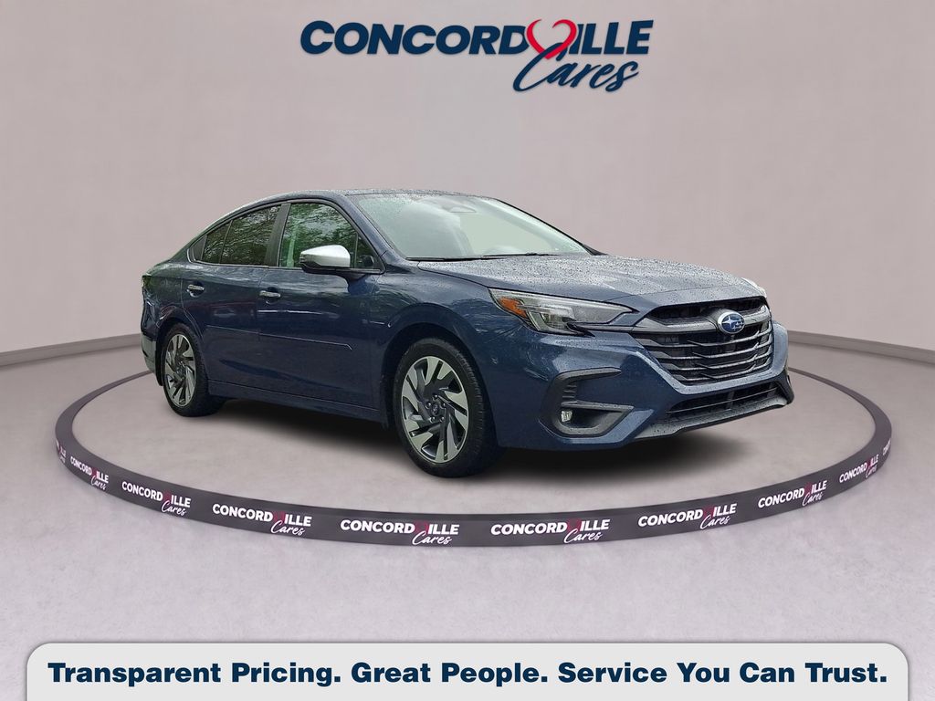 Cosmic Blue 2023 Subaru Legacy Sedan All-Wheel Drive Continuously Variable Transmission