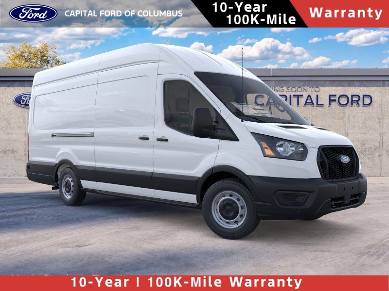Oxford White 2026 Ford Transit Cargo Van
