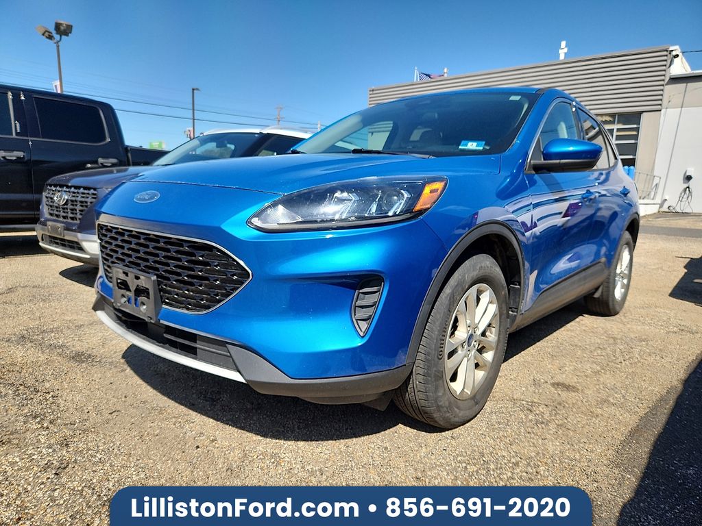 Velocity Blue Metallic 2020 Ford Escape SE AWD SUV / Crossover All-Wheel Drive 8-Speed Automatic