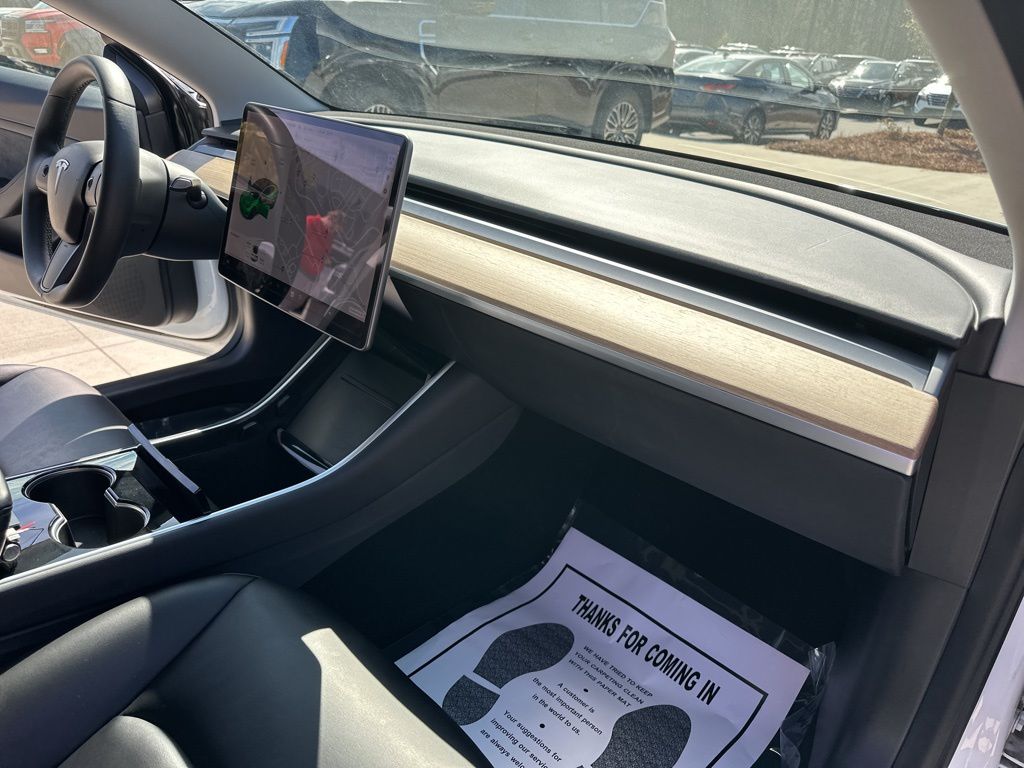 2020 Pearl White Multi-Coat Tesla Model 3 Standard RWD Sedan