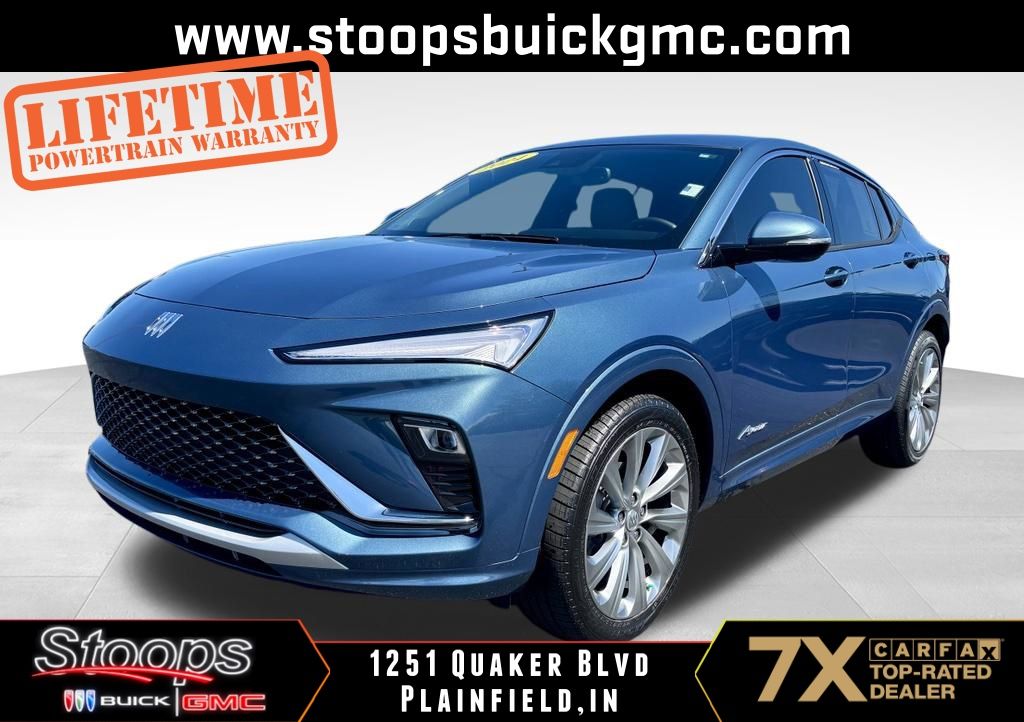 Ocean Blue Metallic 2024 Buick Envista Avenir FWD SUV / Crossover Front-Wheel Drive 6-Speed Automatic