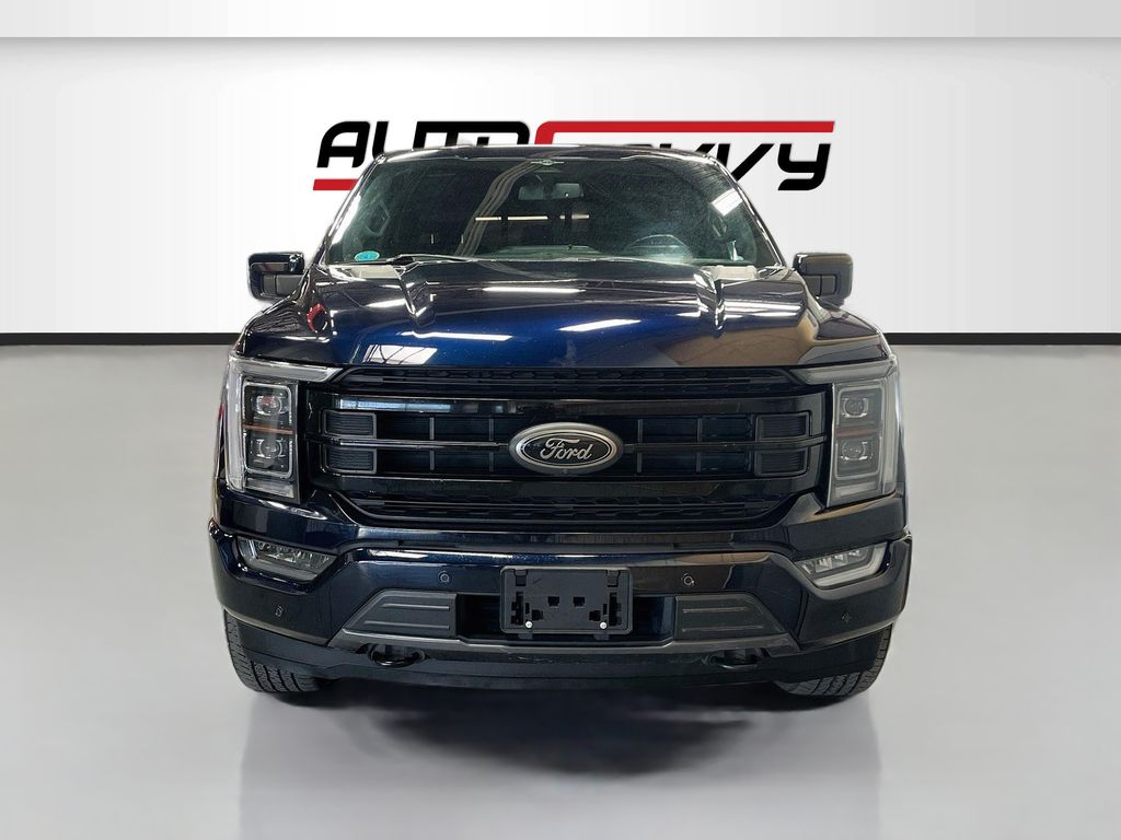 Used 2023 Blue Metallic Ford Platinum image 2