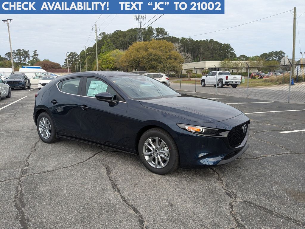 Deep Crystal Blue Mica 2026 Mazda MAZDA3 2.5 S Hatchback FWD Hatchback Front-Wheel Drive 6-Speed Automatic