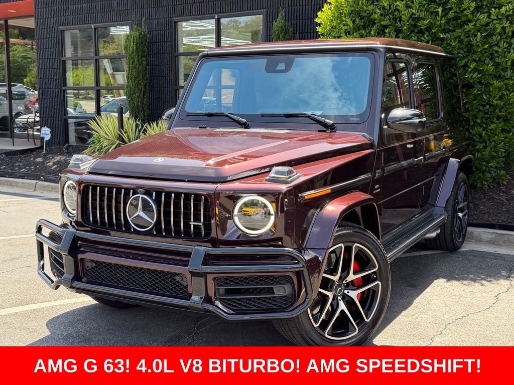 Red 2019 Mercedes-Benz G-Class SUV / Crossover All-Wheel Drive 9-Speed Automatic