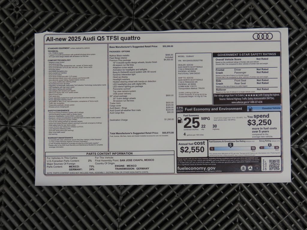 2025 Audi Q5 Premium 9