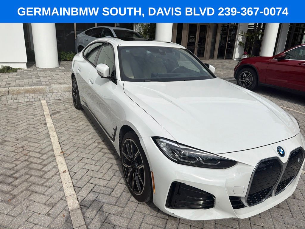 Certified Used 2023 White BMW eDrive40 image 9