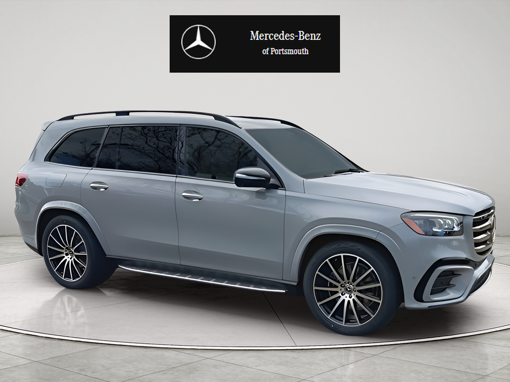 Gray (MANUFAKTUR Alpine Grey) 2026 Mercedes-Benz GLS 580 4MATIC SUV / Crossover All-Wheel Drive 9-Speed Automatic