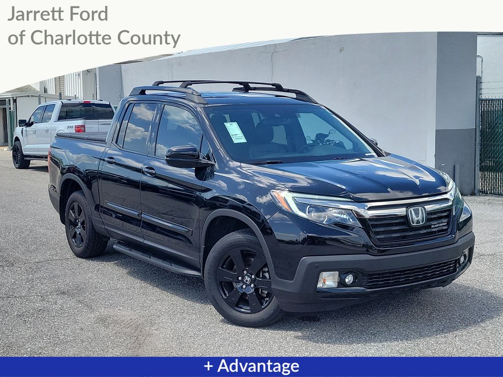 Black 2019 Honda Ridgeline Black Edition AWD Pickup Truck All-Wheel Drive 6-Speed Automatic