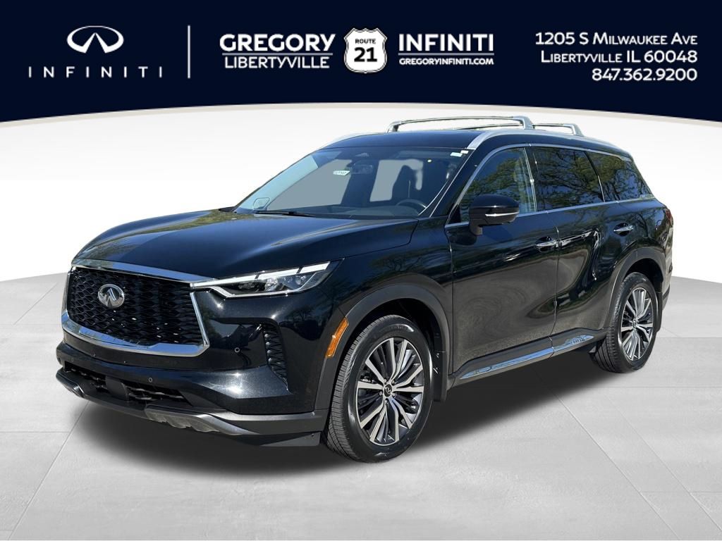 Mineral Black 2023 INFINITI QX60 SUV / Crossover All-Wheel Drive 9-Speed Automatic