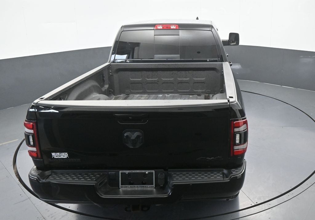 Used 2024 Diamond Black Crystal Pearlcoat Ram Laramie image 53