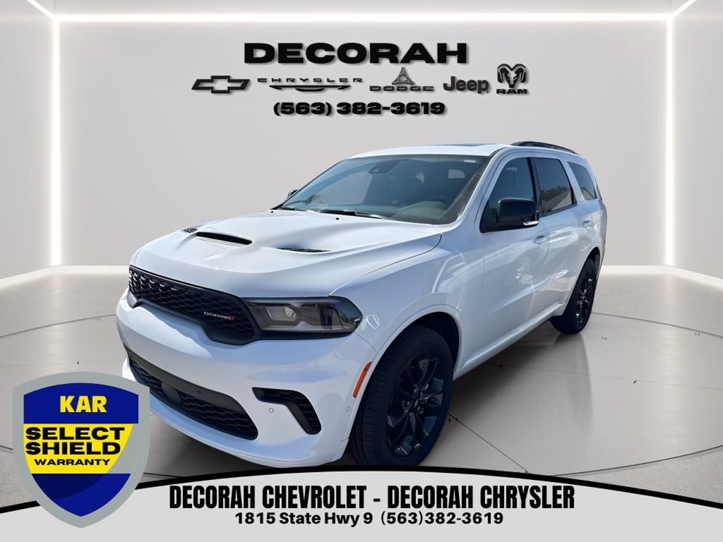 White Knuckle Clearcoat 2025 Dodge Durango SUV / Crossover All-Wheel Drive 8-Speed Automatic