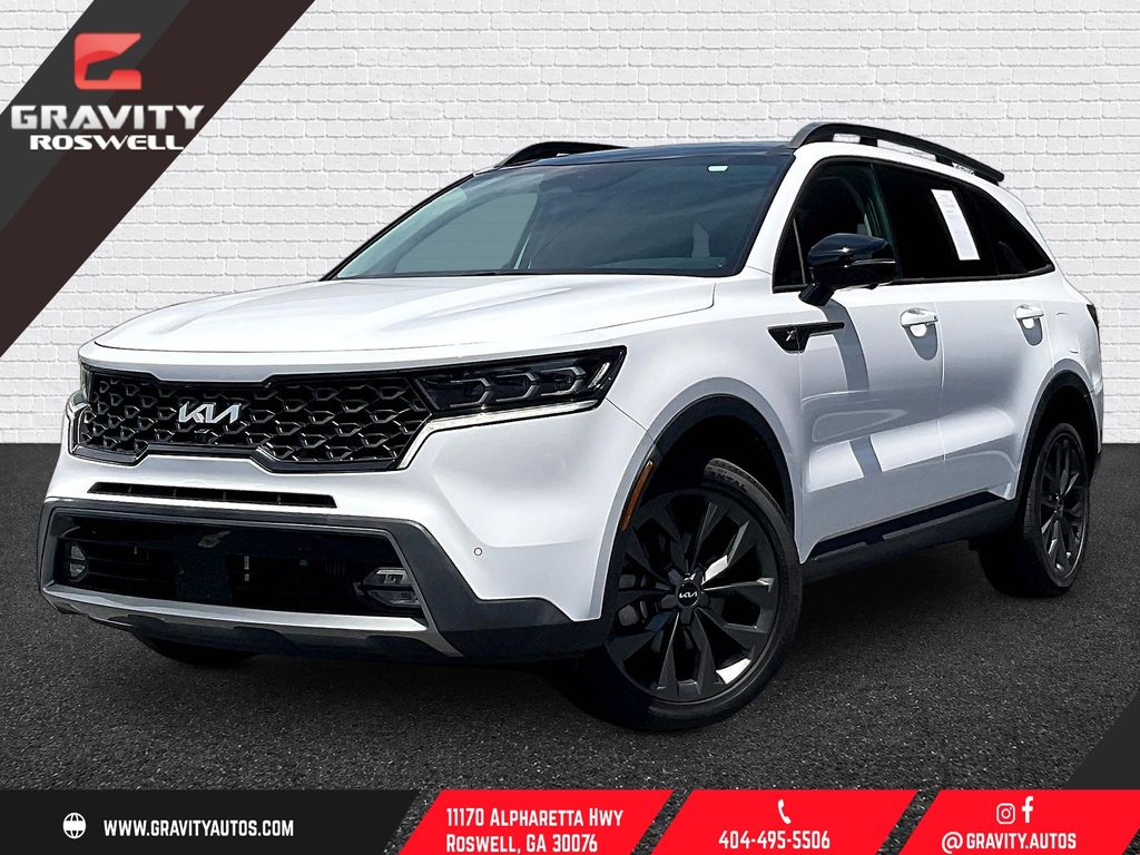 Glacial White Pearl 2023 Kia Sorento SUV / Crossover All-Wheel Drive 8-Speed Dual Clutch