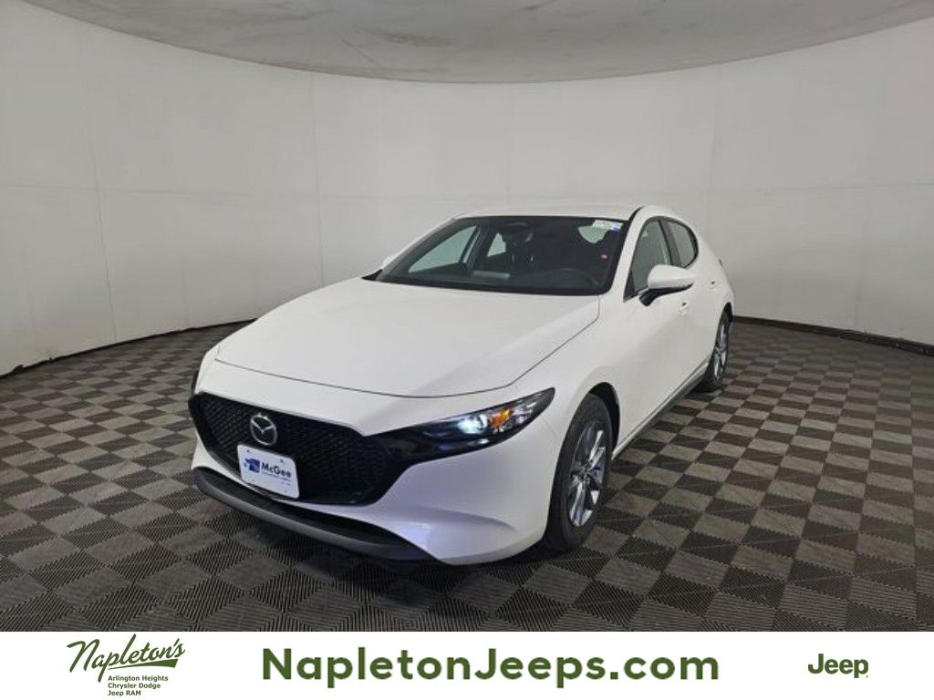 Snowflake White Pearl Mica 2026 Mazda MAZDA3 Hatchback Front-Wheel Drive 6-Speed Automatic