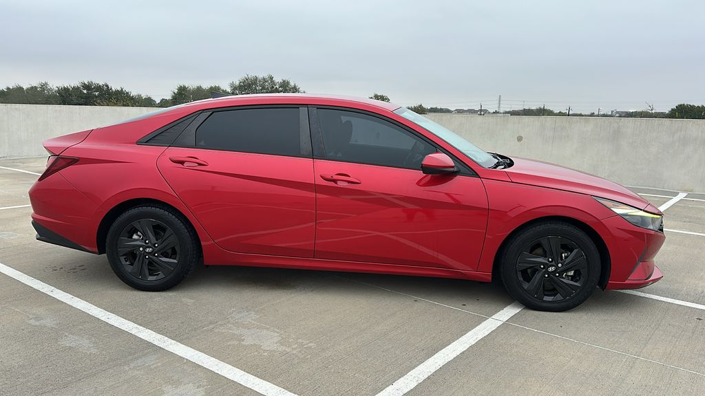 2021 Hyundai Elantra SEL Red at AutoSavvy Houston Southwest