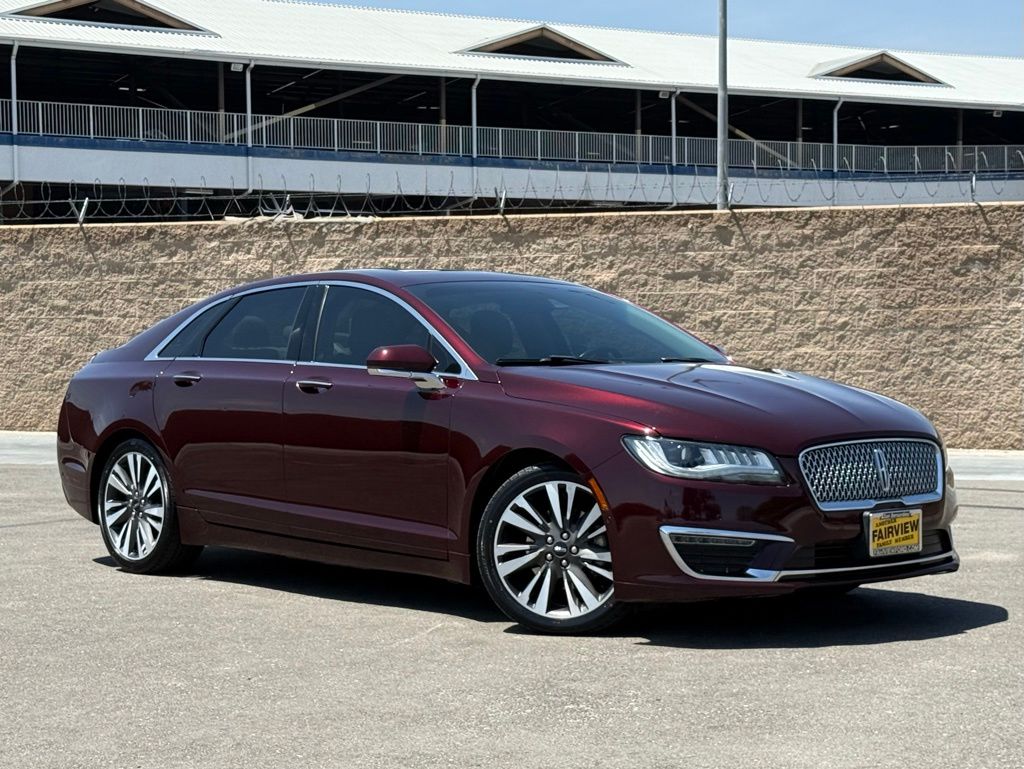 Red (Burgundy) 2018 Lincoln MKZ Reserve FWD Sedan Front-Wheel Drive 6-Speed Automatic