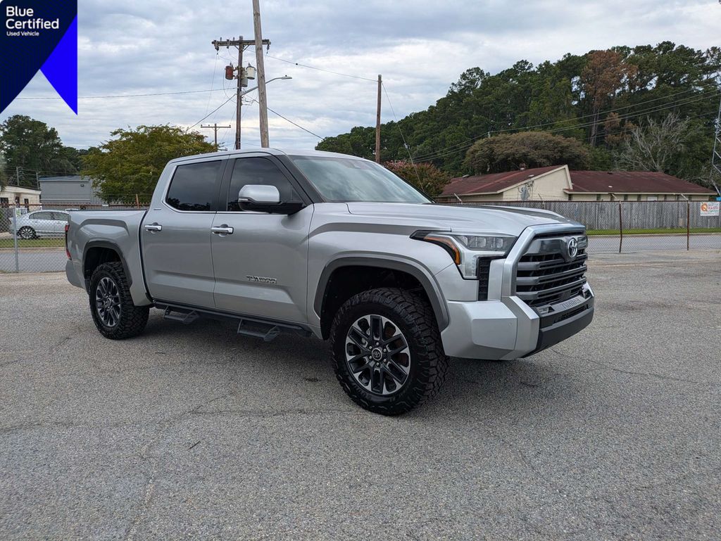 Celestial Silver Metallic 2024 Toyota Tundra Pickup Truck Four-Wheel Drive Automatic