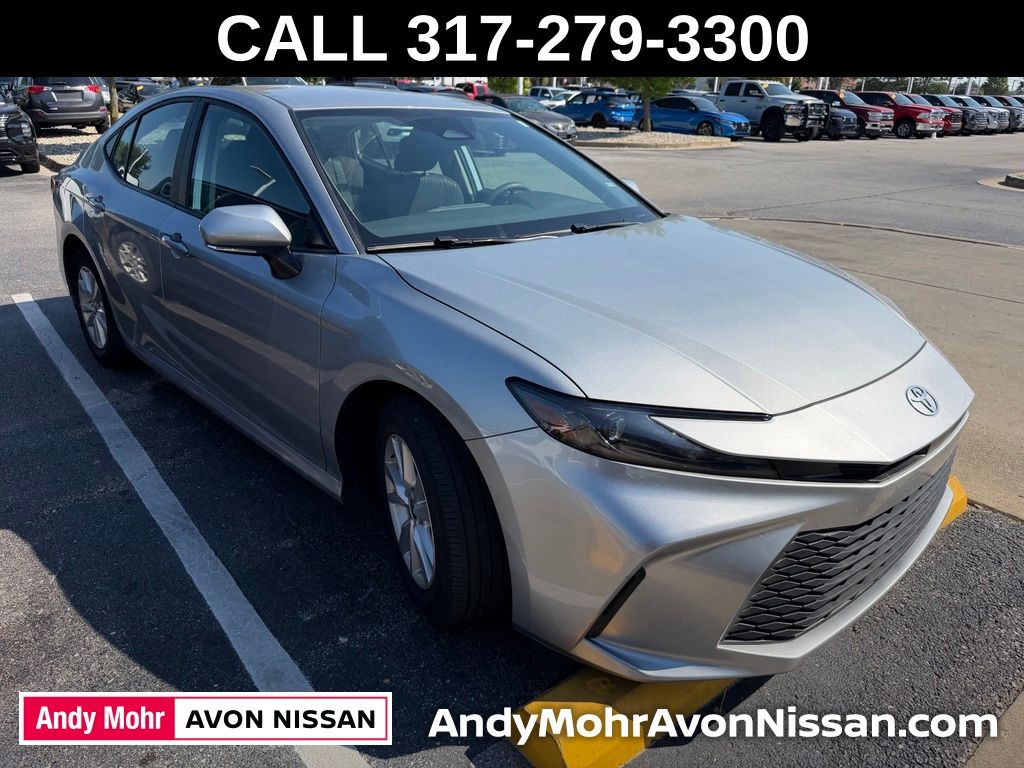 Celestial Silver Metallic 2025 Toyota Camry Sedan Front-Wheel Drive Continuously Variable Transmission