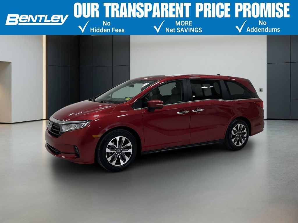 Radiant Red Metallic II 2024 Honda Odyssey Minivan Front-Wheel Drive Automatic