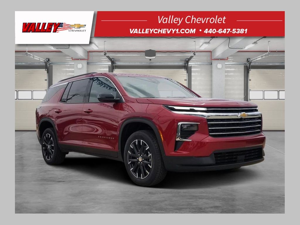 Radiant Red Tintcoat 2026 Chevrolet Traverse SUV / Crossover Four-Wheel Drive 8-Speed Automatic