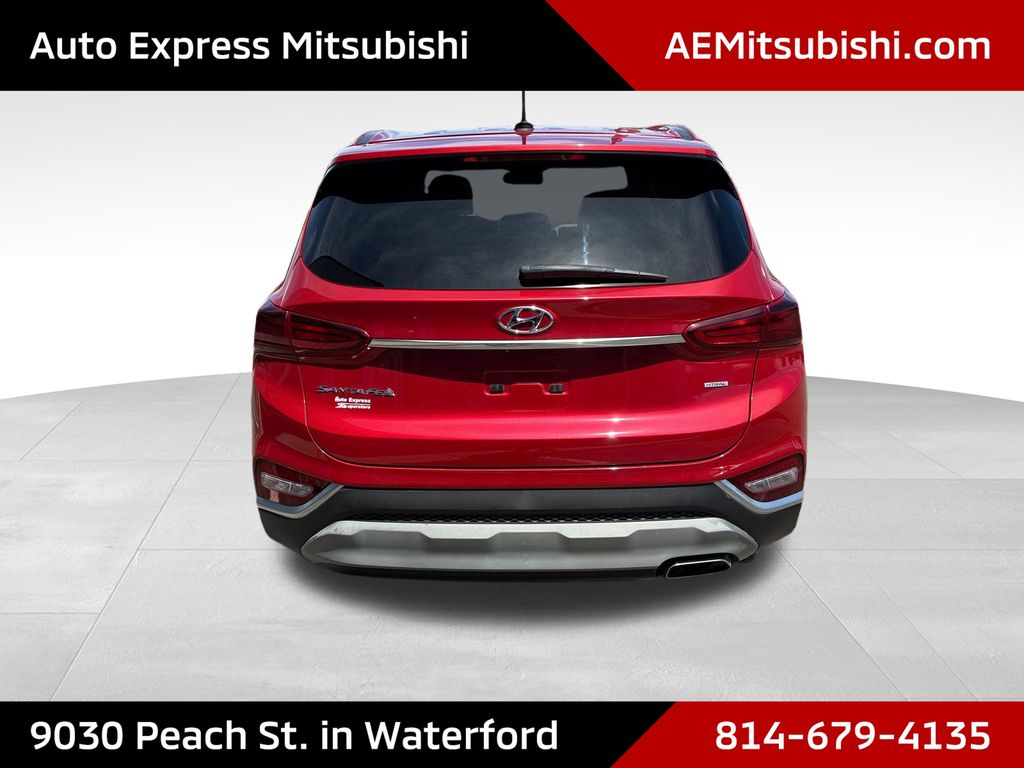 2019 Hyundai Santa Fe SE Red at Spitzer Acura