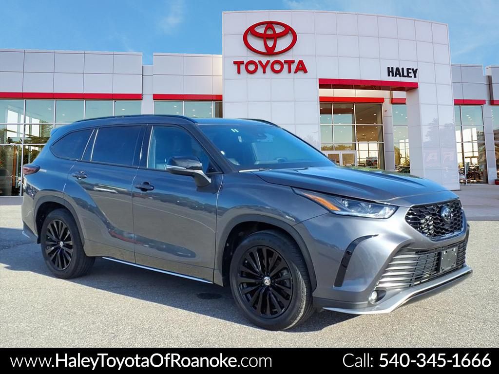 Magnetic Gray Metallic 2025 Toyota Highlander XSE AWD SUV / Crossover All-Wheel Drive 8-Speed Automatic
