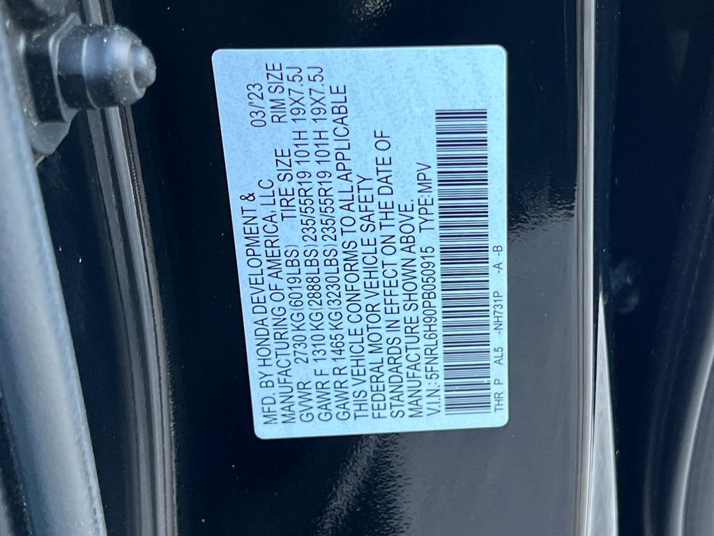 2023 Honda Odyssey Elite