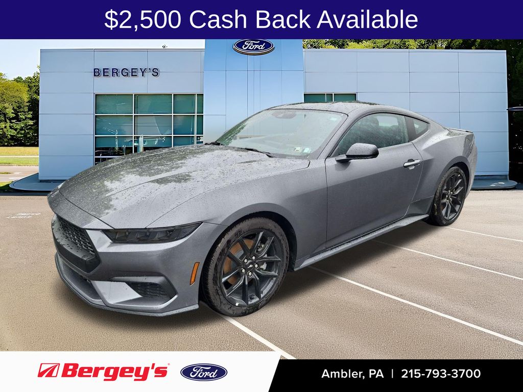 Carbonized Gray Metallic 2026 Ford Mustang Coupe Rear-Wheel Drive Automatic