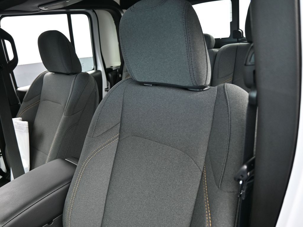 Used 2025 Bright White Clearcoat Jeep Sport image 14