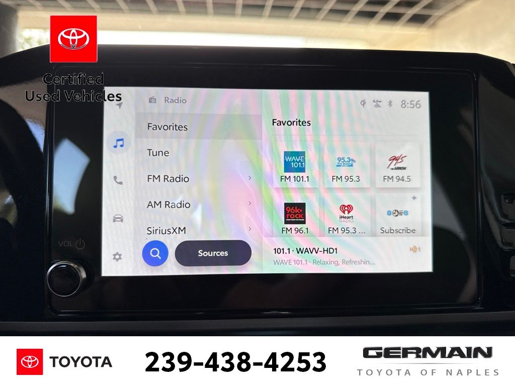 Certified Used 2025 White Toyota SE image 17