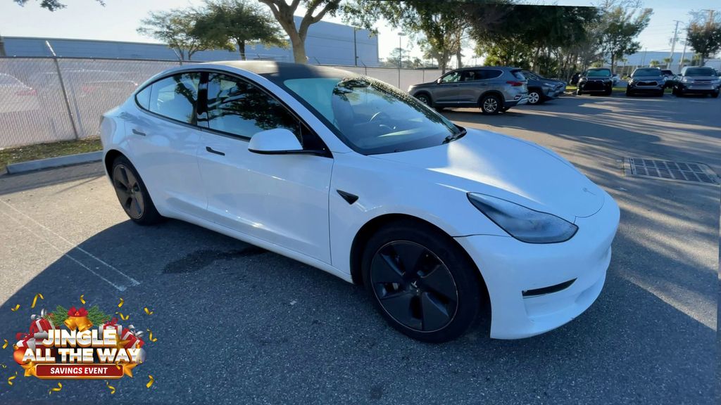 Used 2021 Tesla Model 3 Base with VIN 5YJ3E1EA3MF854977 for sale in Jacksonville, FL