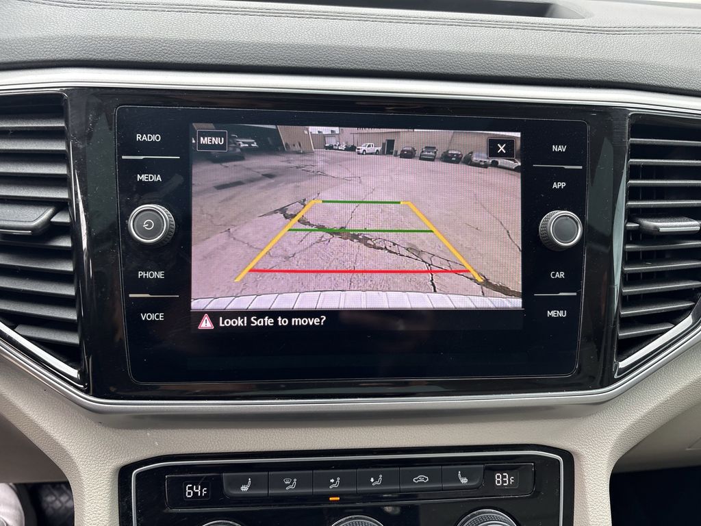 2019 Volkswagen Atlas SEL White at Durrett Motor Company