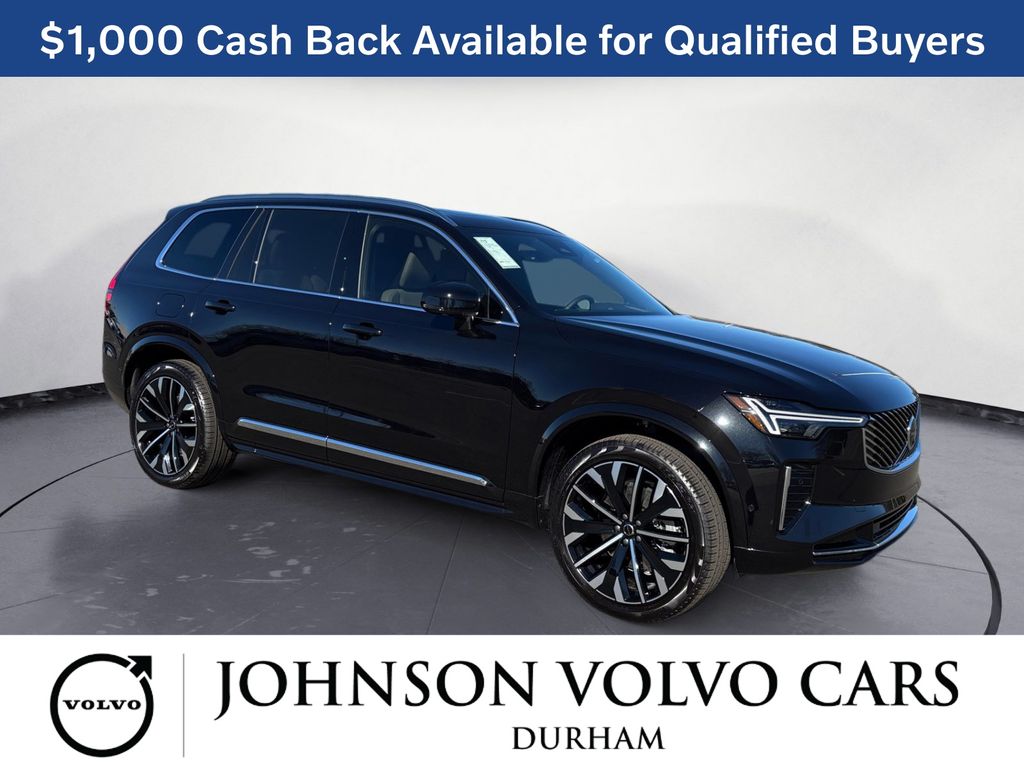 Onyx Black Metallic 2026 Volvo XC90 B6 Ultra 7-Passenger AWD SUV / Crossover All-Wheel Drive Automatic