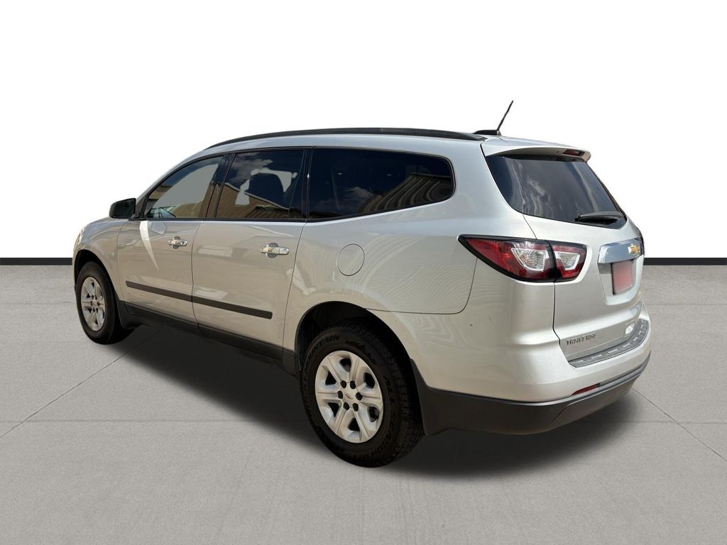 2017 Chevrolet Traverse LS Silver at Durrett Motor Company