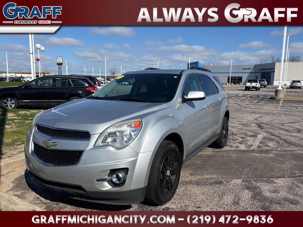 Silver Ice Metallic 2015 Chevrolet Equinox 2LT AWD SUV / Crossover All-Wheel Drive 6-Speed Automatic Overdrive