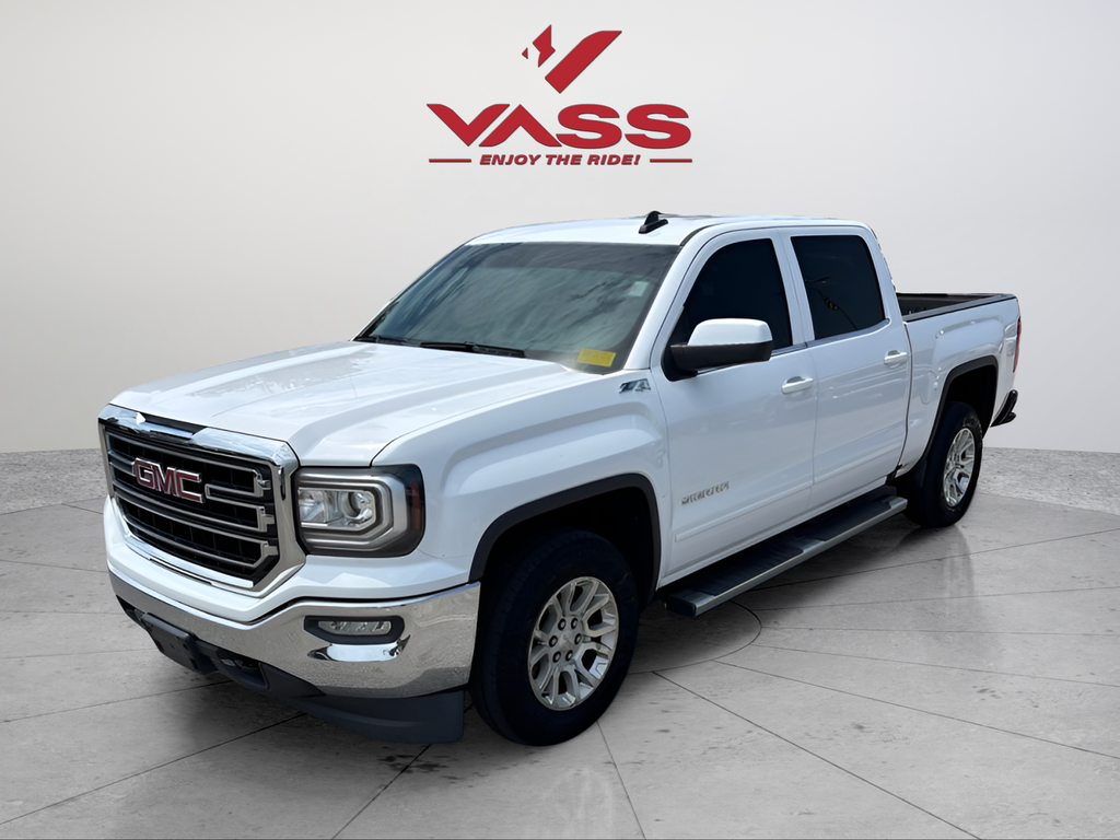 Summit White 2017 GMC Sierra 1500 Pickup Truck Four-Wheel Drive 6-Speed Automatic Overdrive